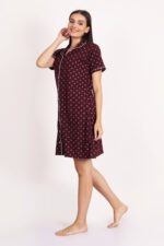Sleep Shirt – WOE122WINE - Image 5