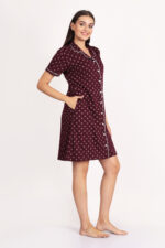 Sleep Shirt – WOE122WINE - Image 6