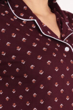 Sleep Shirt – WOE122WINE - Image 4