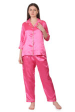 Bridal Night Suit – WOE143PINK - Image 6