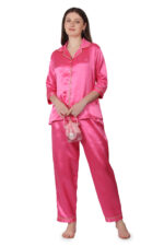 Bridal Night Suit – WOE143PINK - Image 3