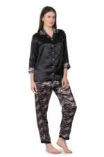 Bridal Night Suit – WOE144BLK - Image 6