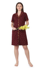 Sleep Shirt – WOE145WINE - Image 5