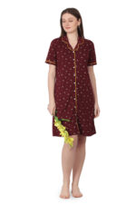 Sleep Shirt – WOE145WINE - Image 4
