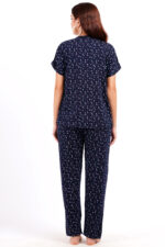 Mandarin Collar – WOE115NAVY - Image 8