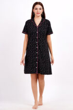Sleep Shirt – WOE121BLK - Image 5