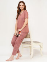 PJ Sets – WOE 160 DUSTY PINK - Image 4