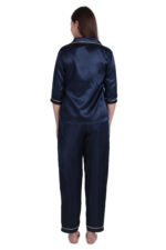 Bridal Night Suit – WOE155 NAVY - Image 5