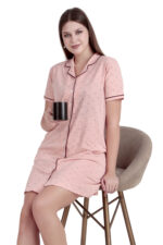 Sleep Shirt – WOE153 PEECH - Image 5