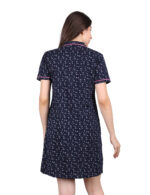 Sleep Shirt –WOE146 NAVY - Image 5
