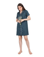 Sleep Shirt – WOE147 GREEN - Image 3