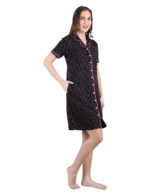 Sleep Shirt – WOE135BLK - Image 7