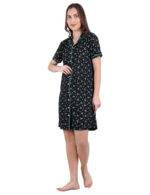 Sleep Shirt – WOE137BLK - Image 5