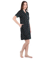 Sleep Shirt – WOE137BLK - Image 4