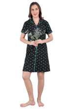 Sleep Shirt – WOE137BLK - Image 2