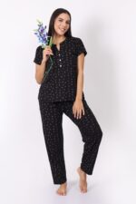 Mandarin Collar – WOE107BLK