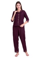 Bridal Night Suit – WOE 154WINE - Image 2