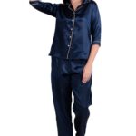 Bridal Night Suit – WOE155 NAVY