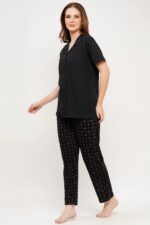 Notched Collar – WOE158 BLACK - Image 2