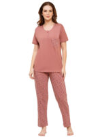 PJ Sets – WOE 160 DUSTY PINK - Image 3