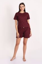 WOE132WINE NEW ARRIVAL IN SHORT SETS - Image 2