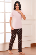 WOE175BROWN NEW ARRIVAL IN PJ SET - Image 6