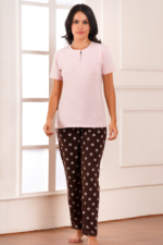 WOE175BROWN NEW ARRIVAL IN PJ SET - Image 5