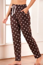WOE175BROWN NEW ARRIVAL IN PJ SET - Image 2