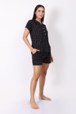 WOE106BLK NEW ARRIVAL IN SHORT SETS