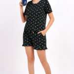 WOE120BLK NEW ARRIVAL IN SHORT SETS