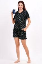 WOE120BLK NEW ARRIVAL IN SHORT SETS