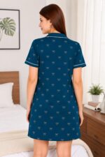 WOE184PEACOCK NEW ARRIVAL IN NIGHT DRESS/ SLEEP SHIRT - Image 6